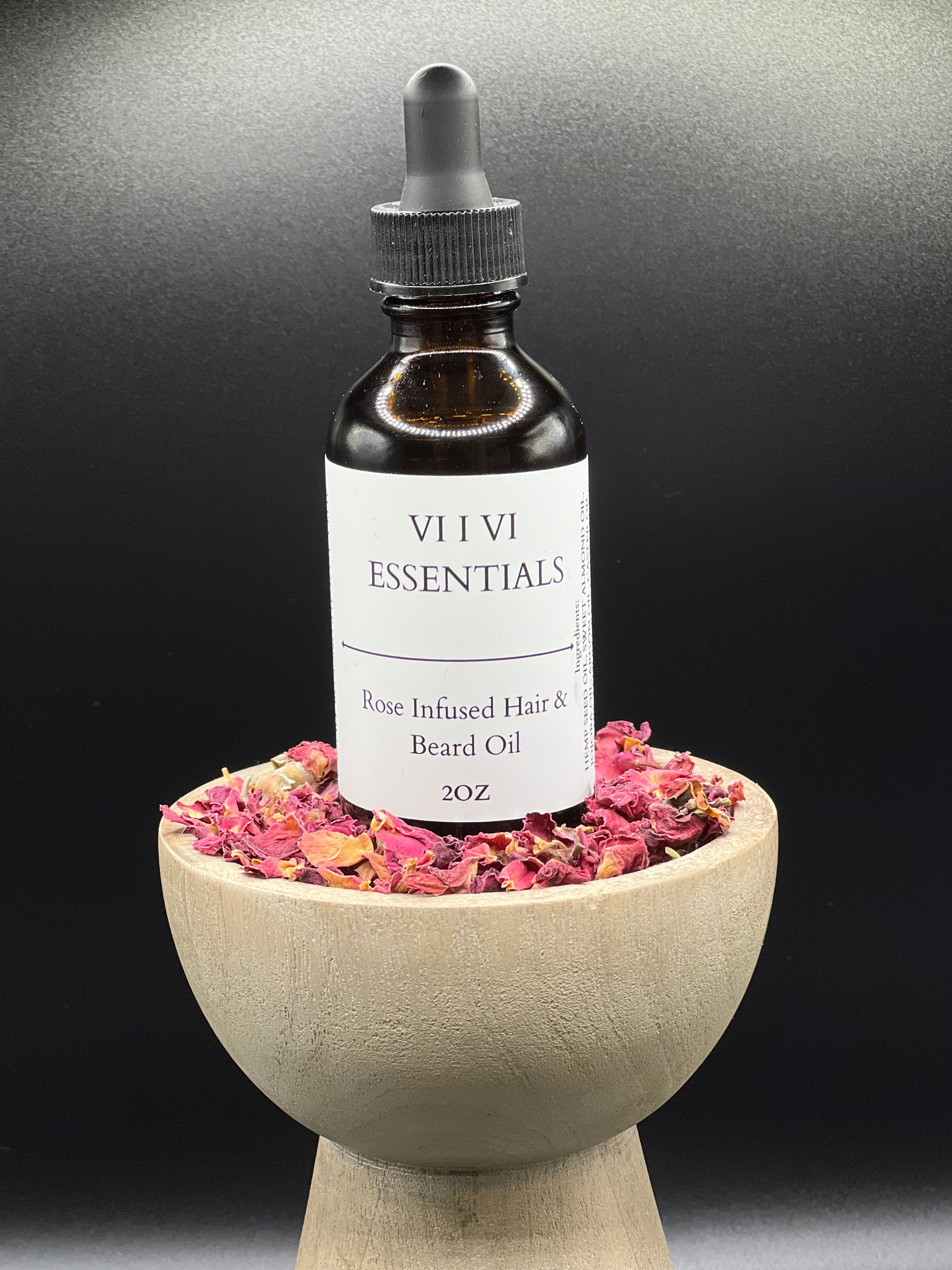 ROSE INFUSED BEAR/HAIR OIL